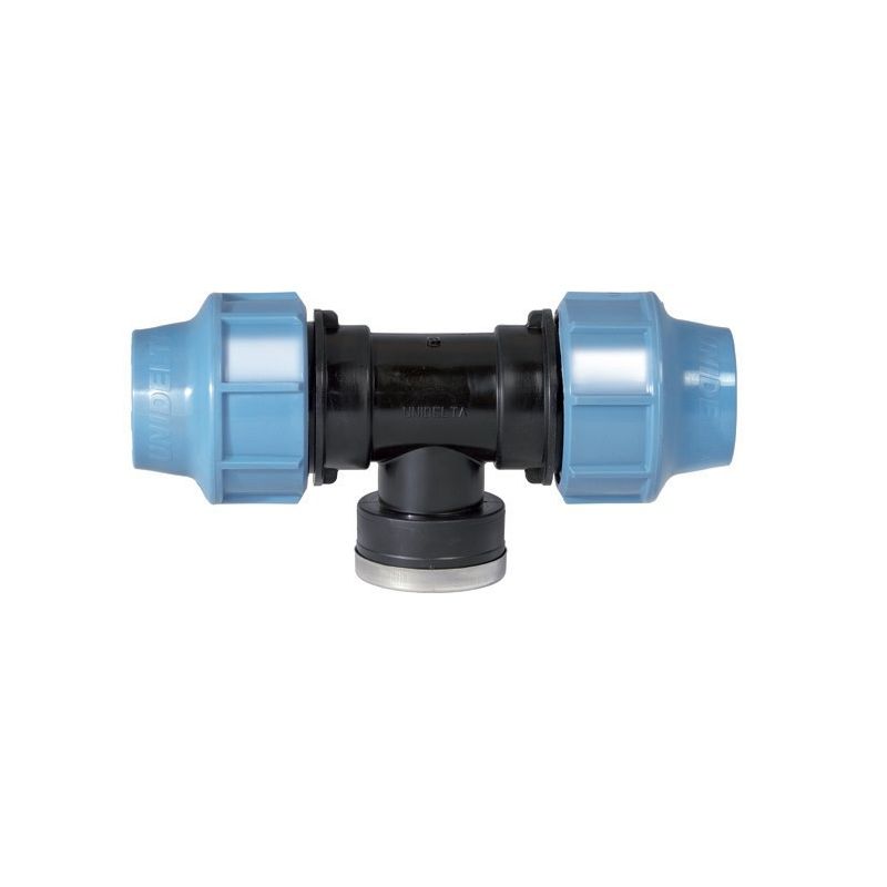 Трійник 90° із внутрішнім різьбленням 90x3`x90, 16 PN, поліпропілен